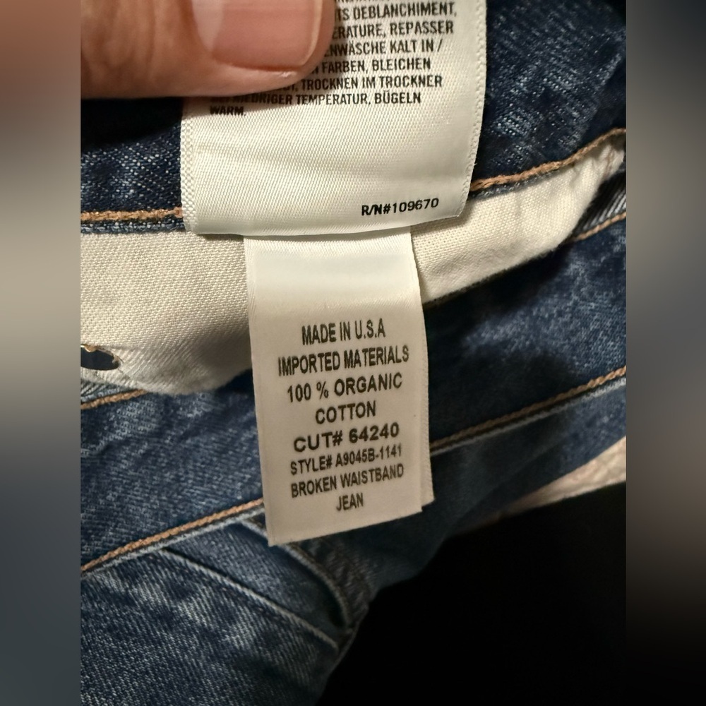 Agolde Broken Waistband Jeans - Picture 5 of 11